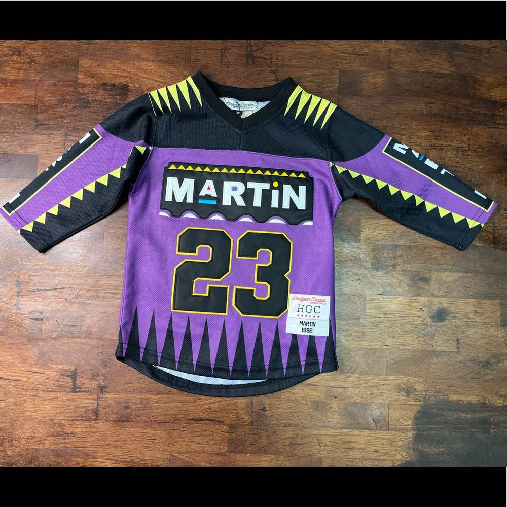 MARTIN TRIBAL YOUTH HOCKEY JERSEY PURPLE
 Sz Xs