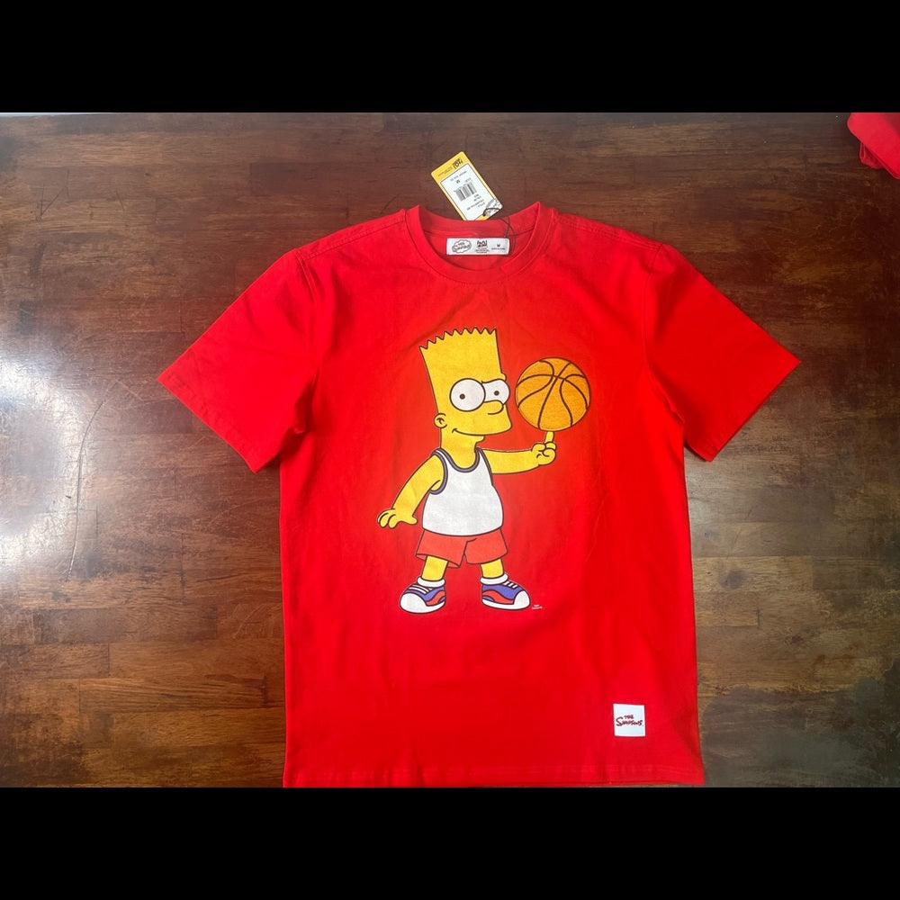 Bart Simpson stitch T-shirt Sz Various