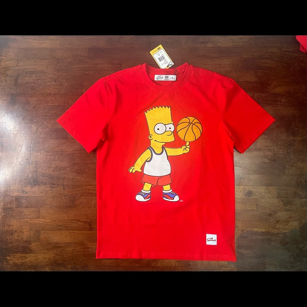 Bart Simpson stitch T-shirt Sz Various