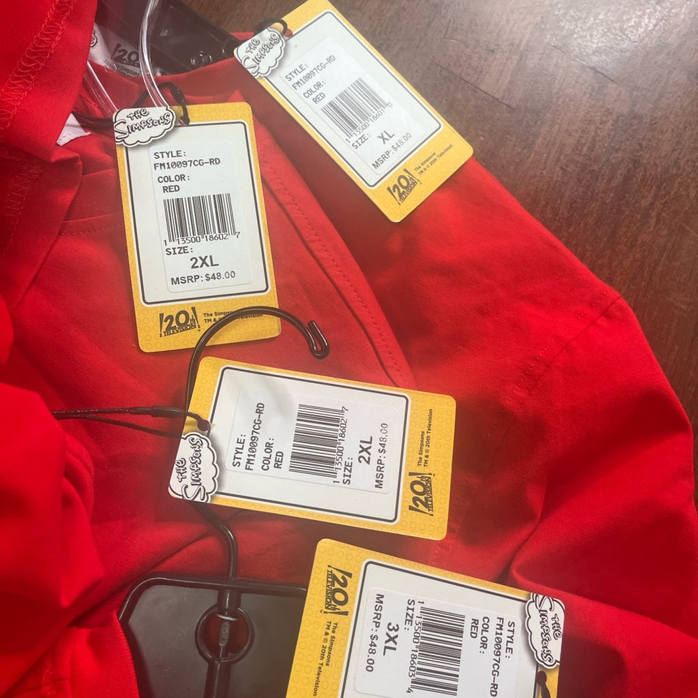 Bart Simpson stitch T-shirt Sz Various