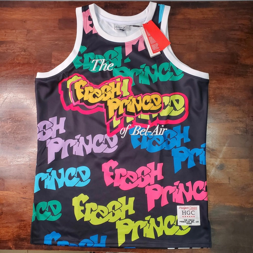 Sz 3xl fresh prince jersey muti colors