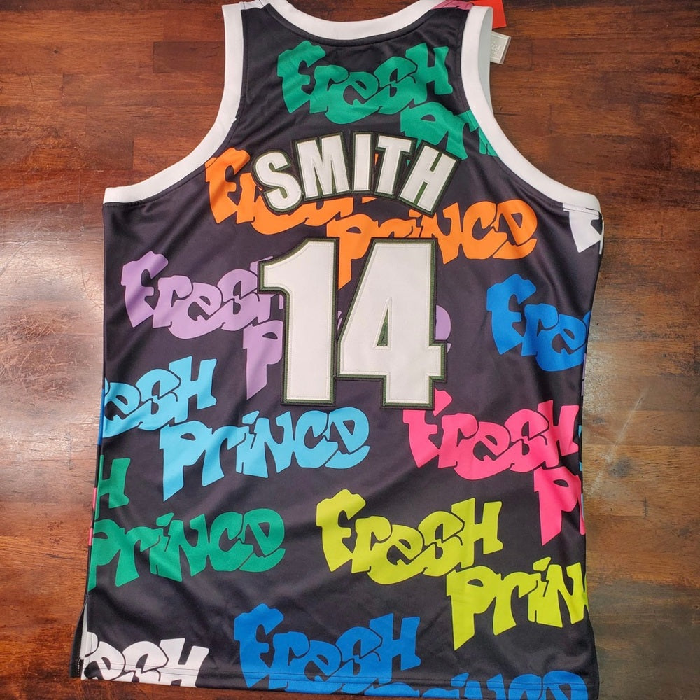 Sz 3xl fresh prince jersey muti colors