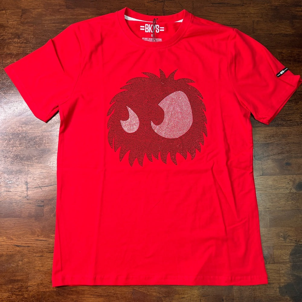 Bkys red graphic tee Sz Various