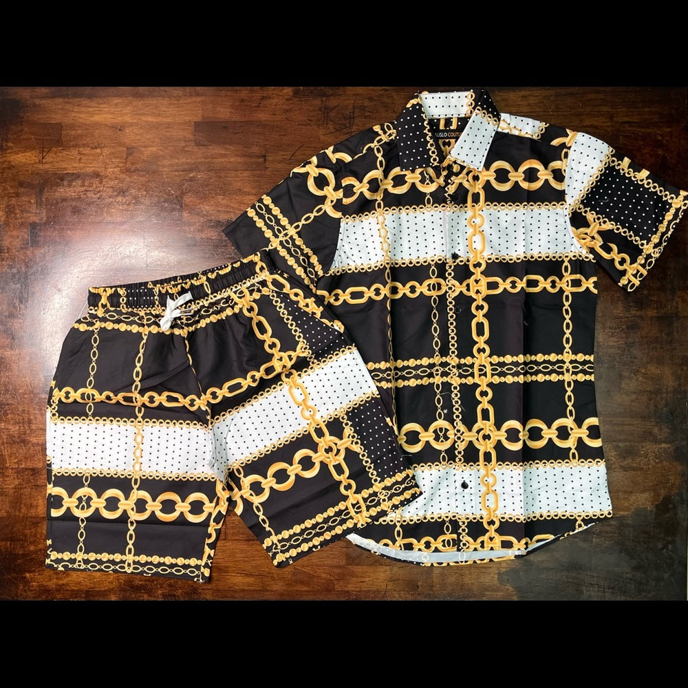 2 piece Sz various black set