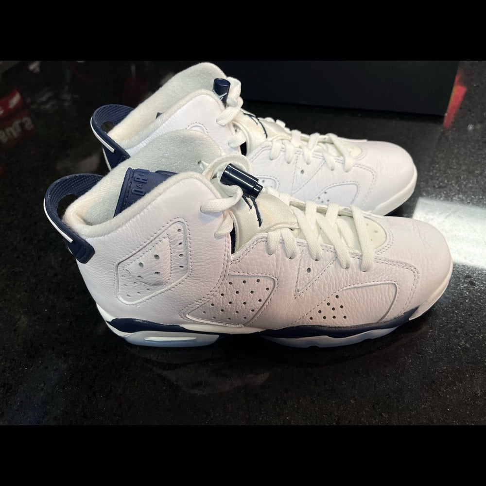 Sz Various Retro 6s white & blue Nwb