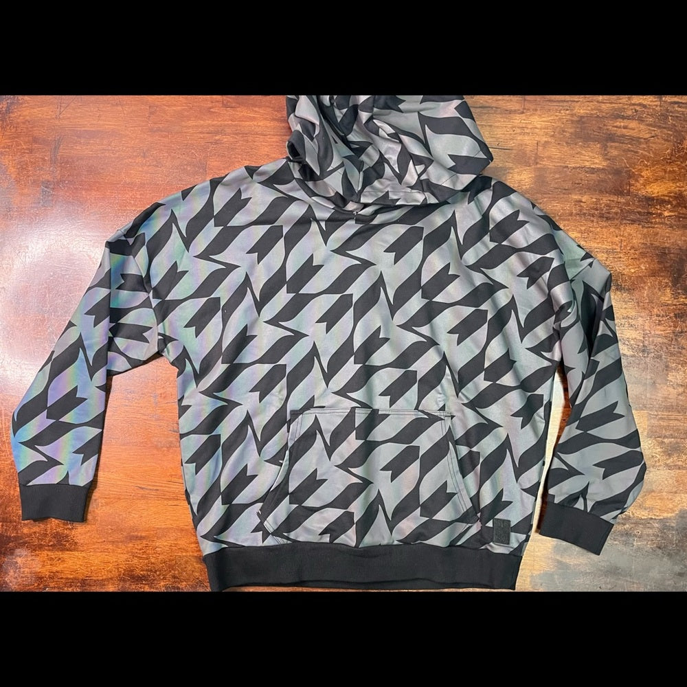 Messi Reflective Hoodie 
Reflective Black hoodies Sz Various