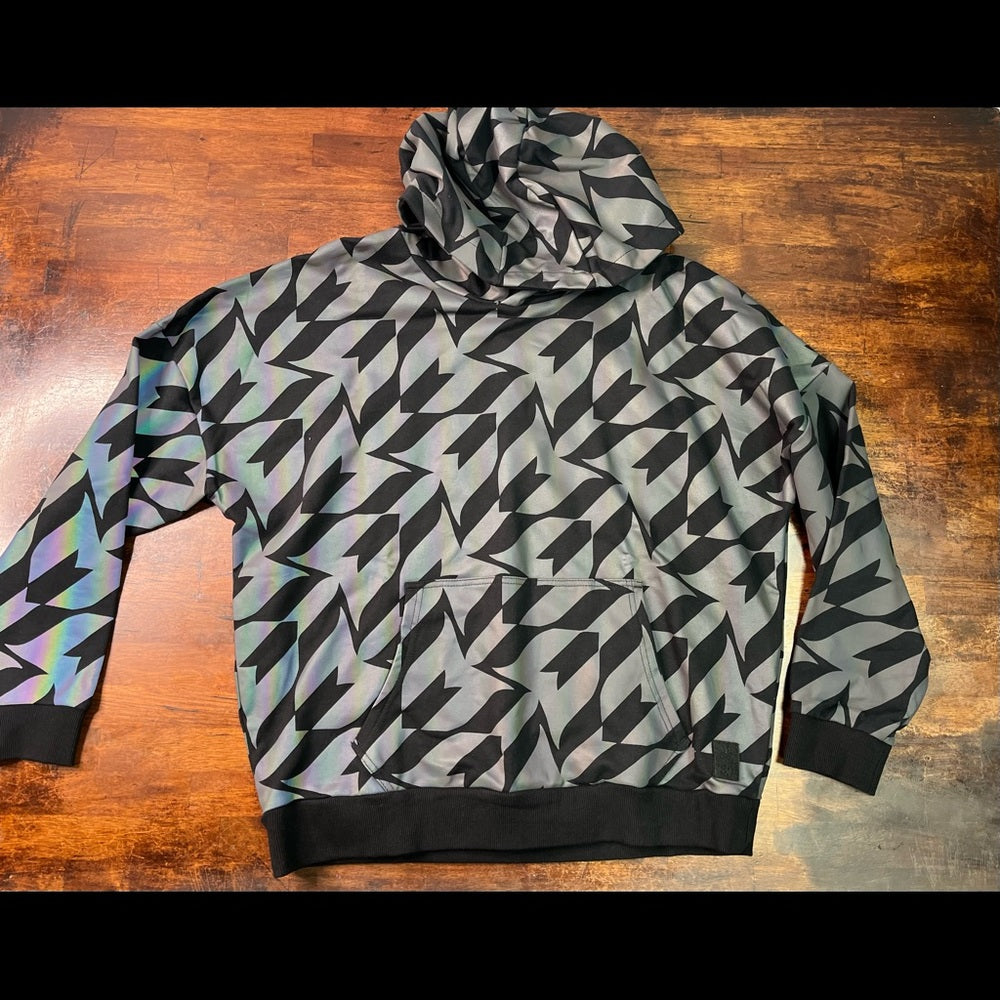 Messi Reflective Hoodie 
Reflective Black hoodies Sz Various