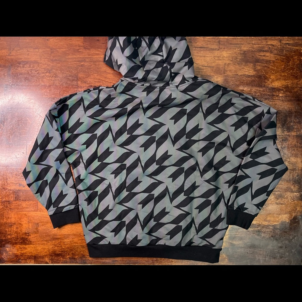 Messi Reflective Hoodie 
Reflective Black hoodies Sz Various