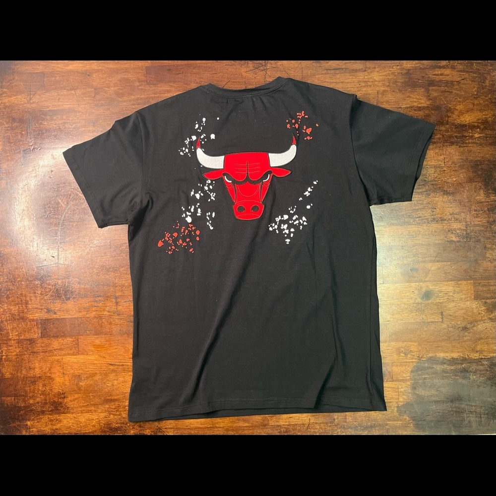 Chicago bulls graphic embroidery tee Sz Various