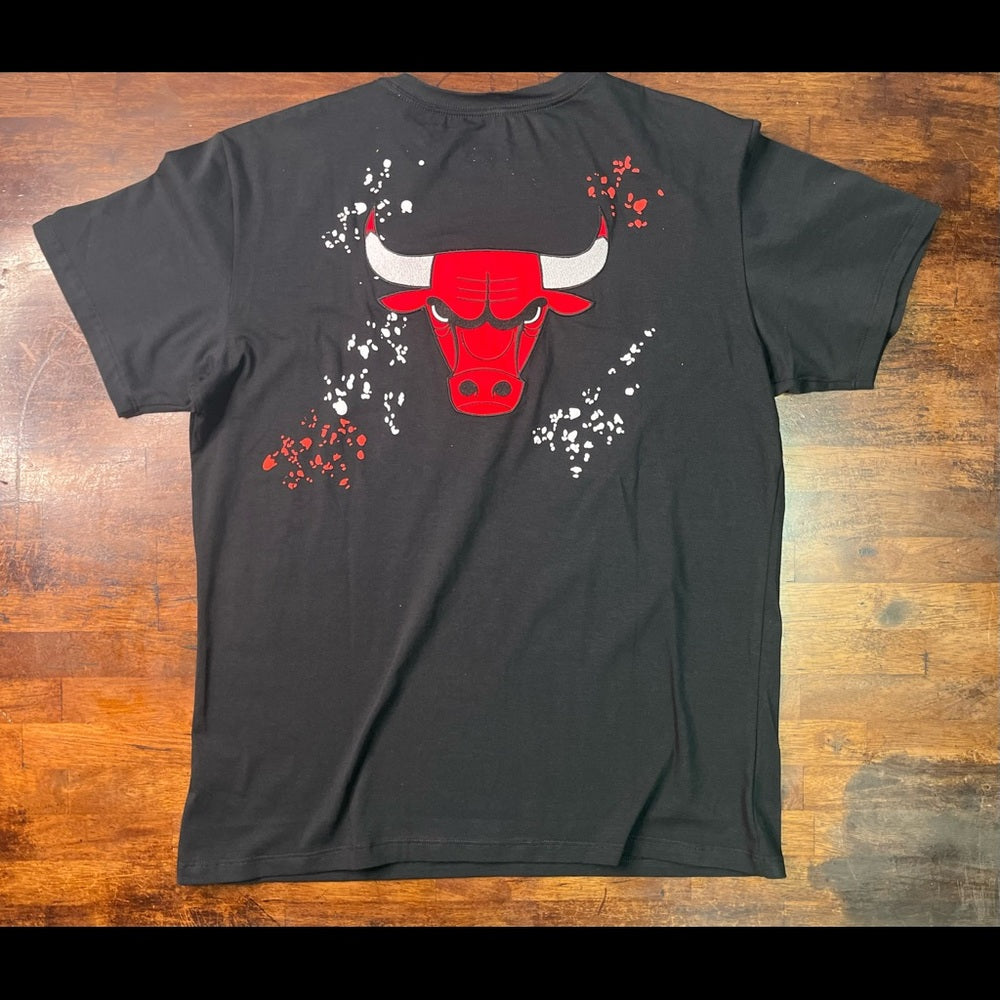 Chicago bulls graphic embroidery tee Sz Various