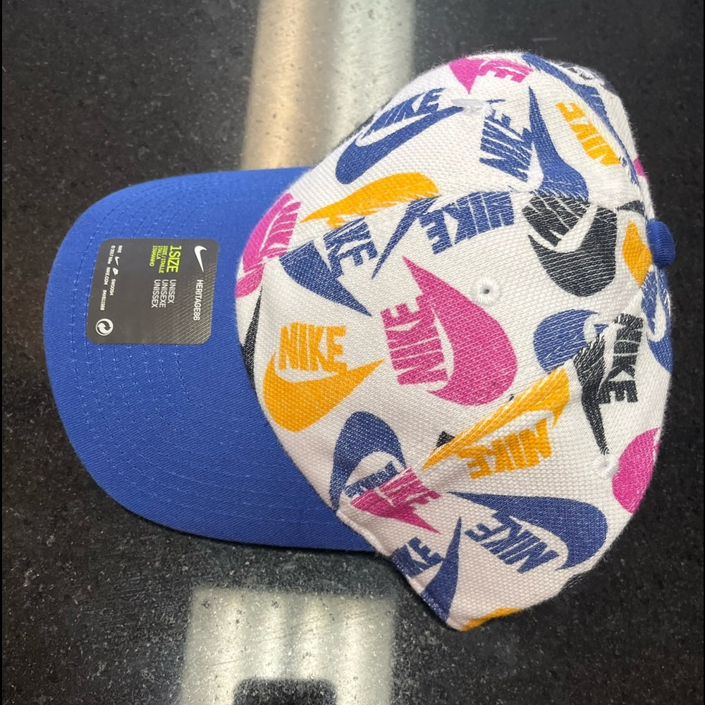 Nike all over dad cap one size fits all