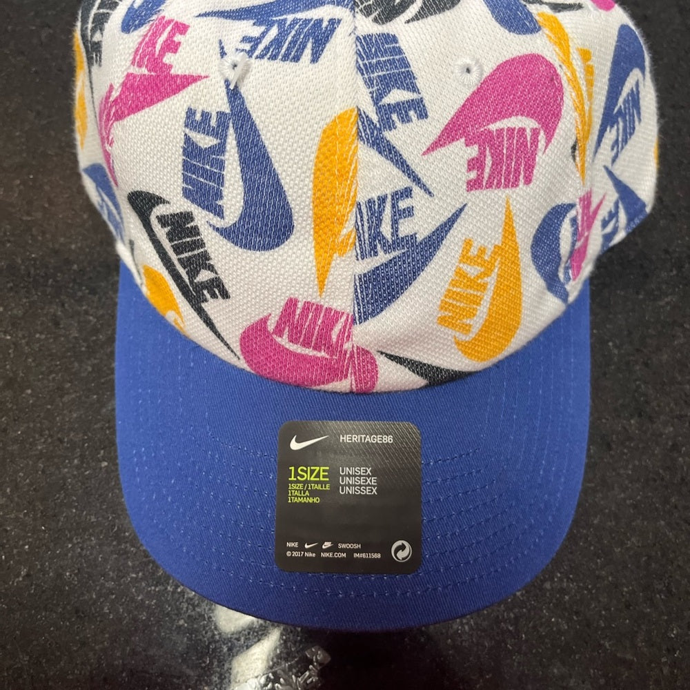 Nike all over dad cap one size fits all
