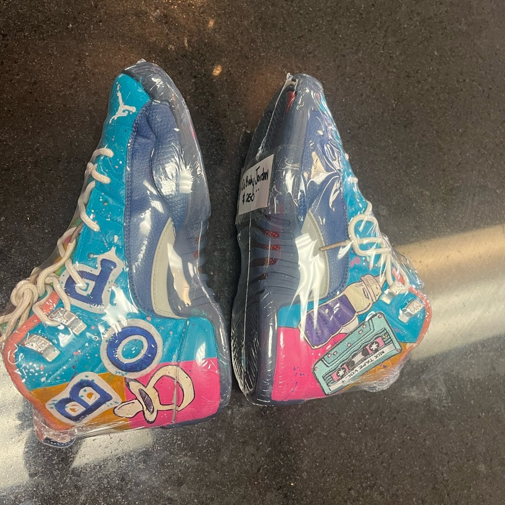 Da baby Retro 12s custom Sz 4.5y