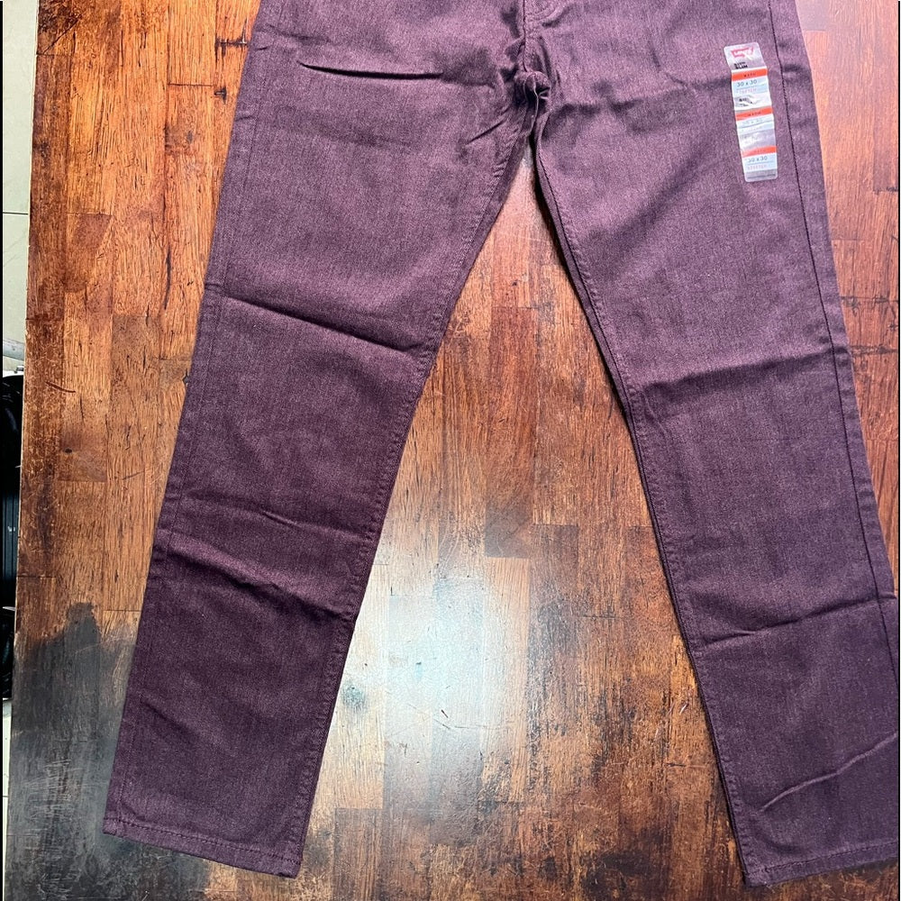 Levi’s Sz various warm jeans burgundy