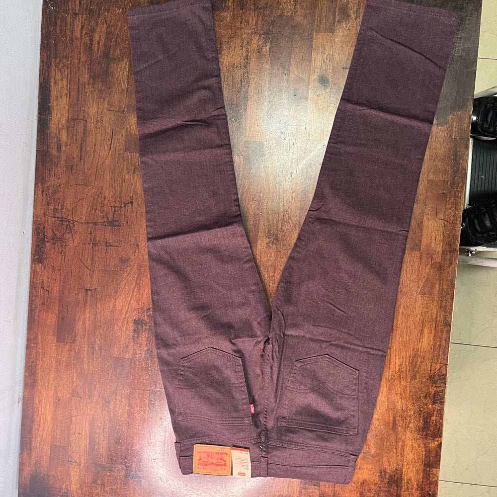 Levi’s Sz various warm jeans burgundy