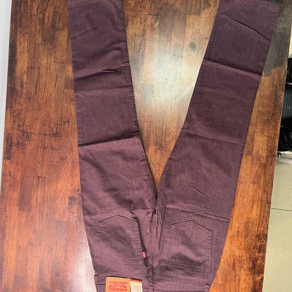 Levi’s Sz various warm jeans burgundy