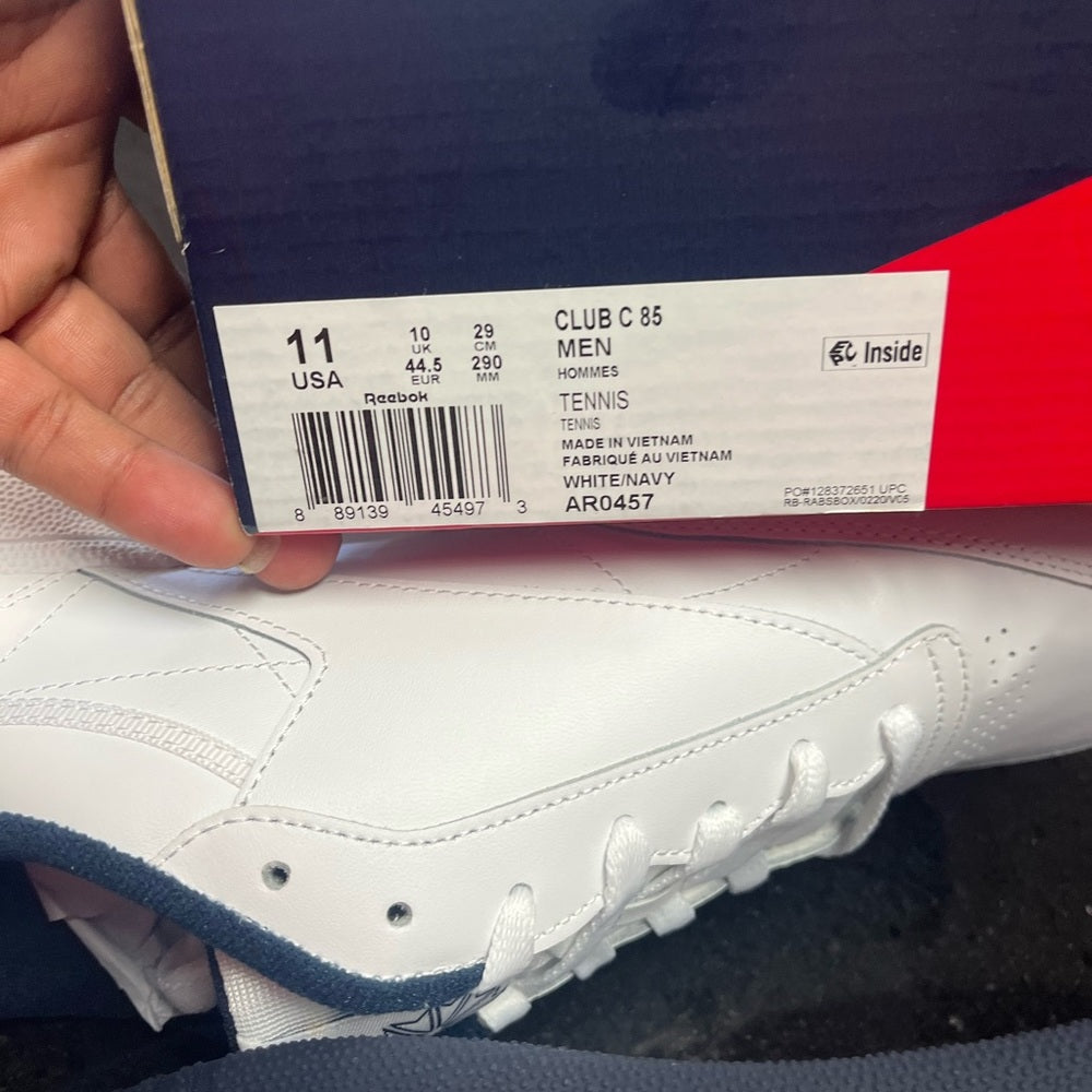 Sz 11 Reebok white classic Nwb!