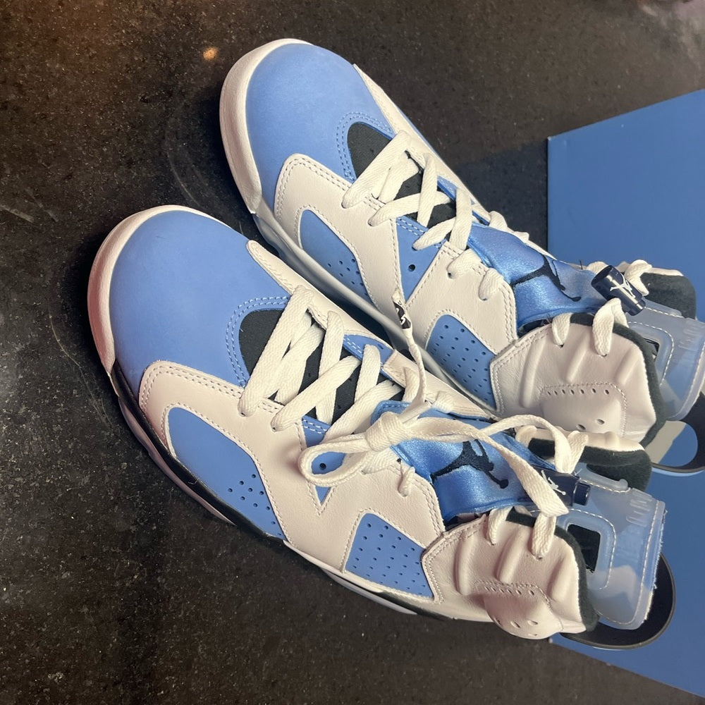 Retro 6s white & blue Nwb