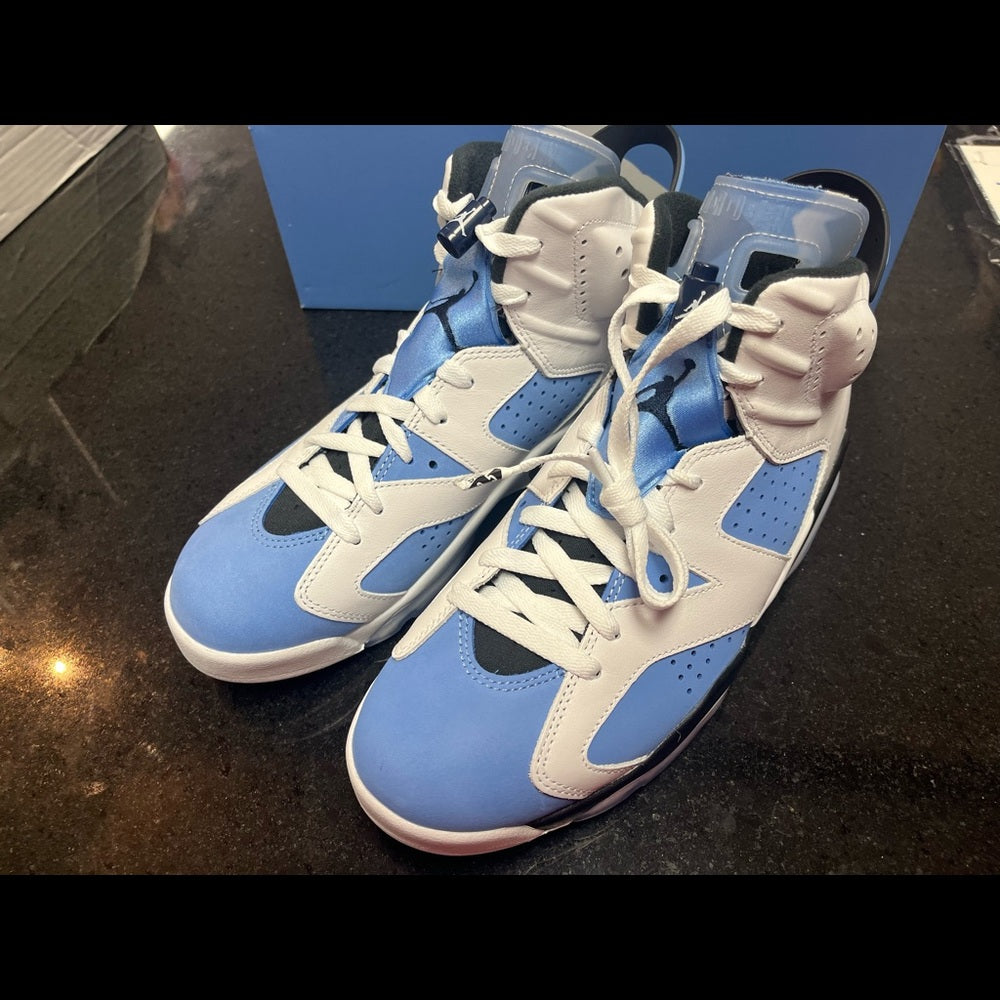 Retro 6s white & blue Nwb