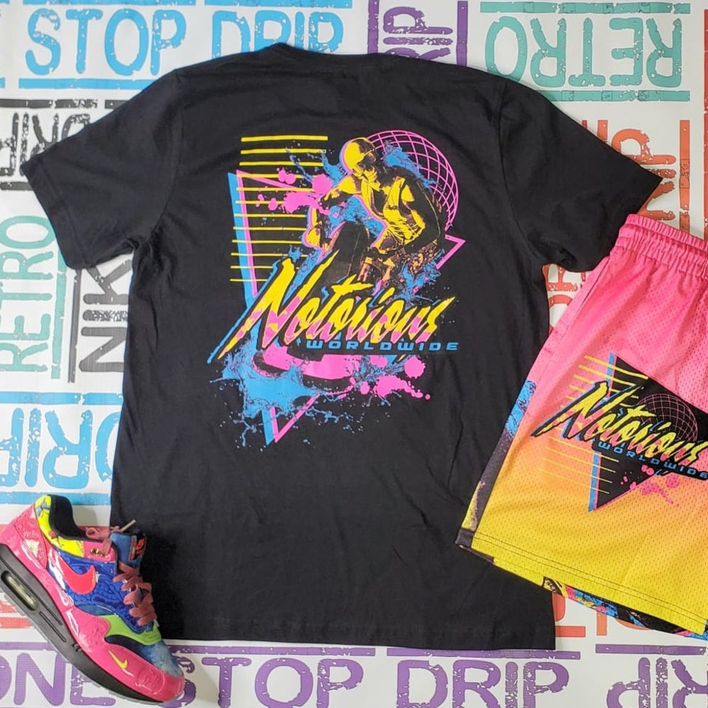 Notorious worldwide T shirt Sz Various