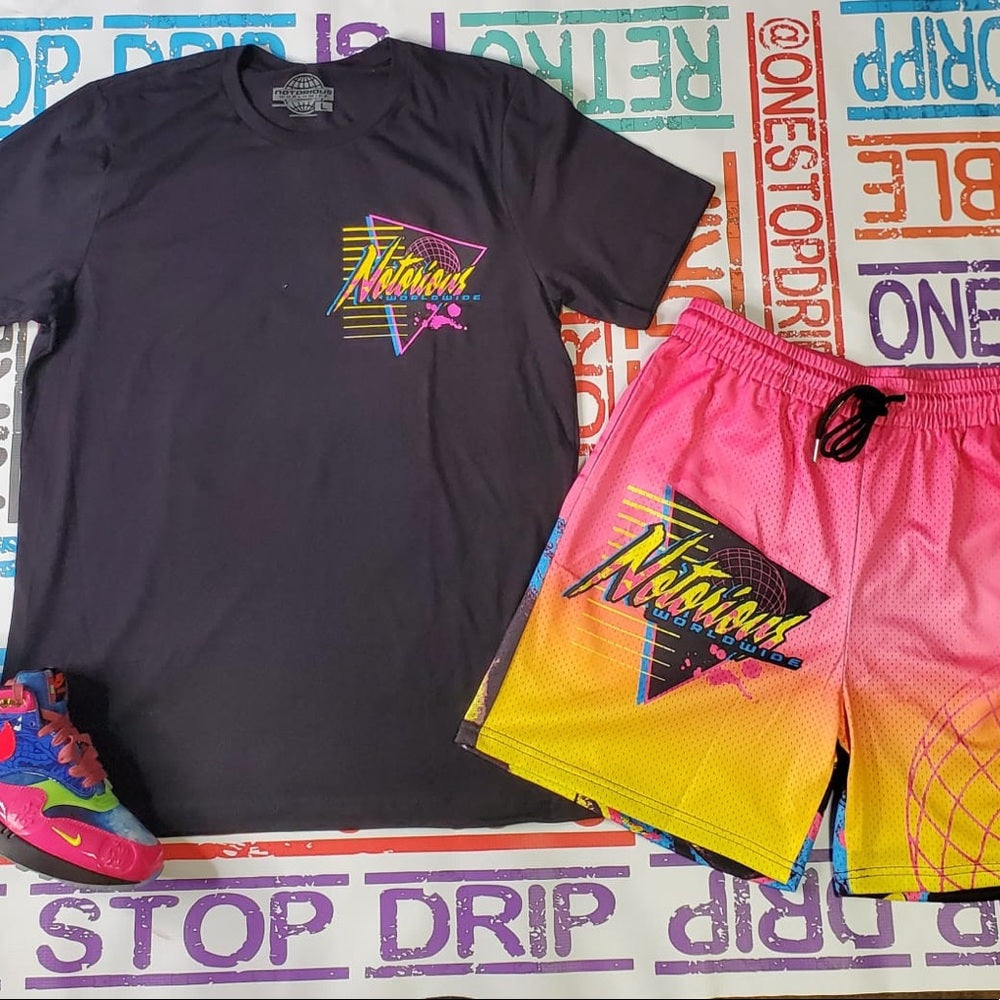 Notorious worldwide T shirt Sz Various