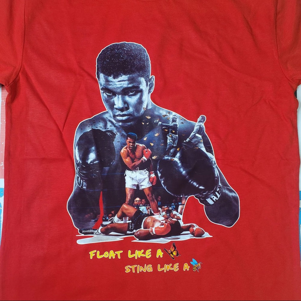 Muhammid Ali graphic tee Sz Various