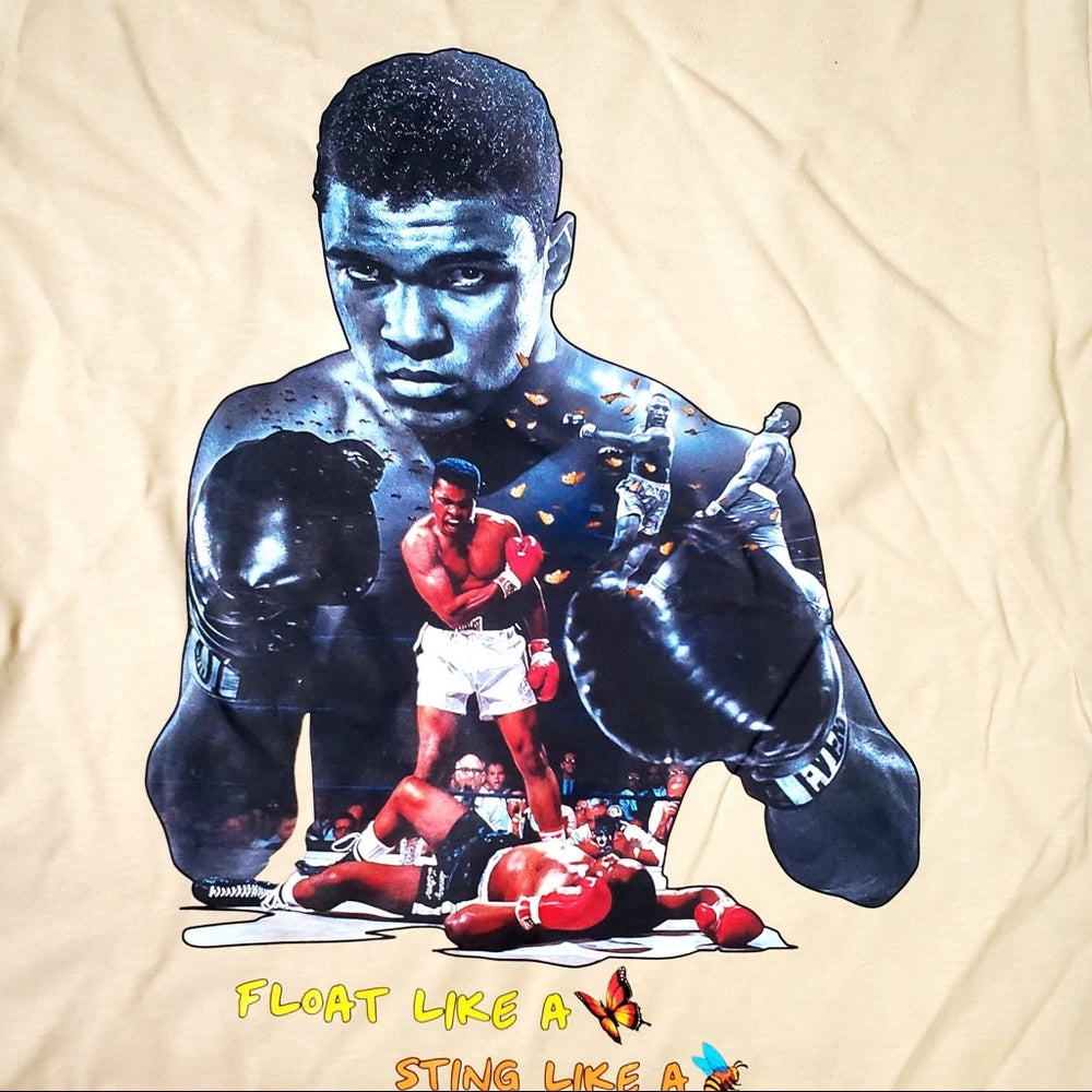 Muhammid Ali graphic tee Sz Various