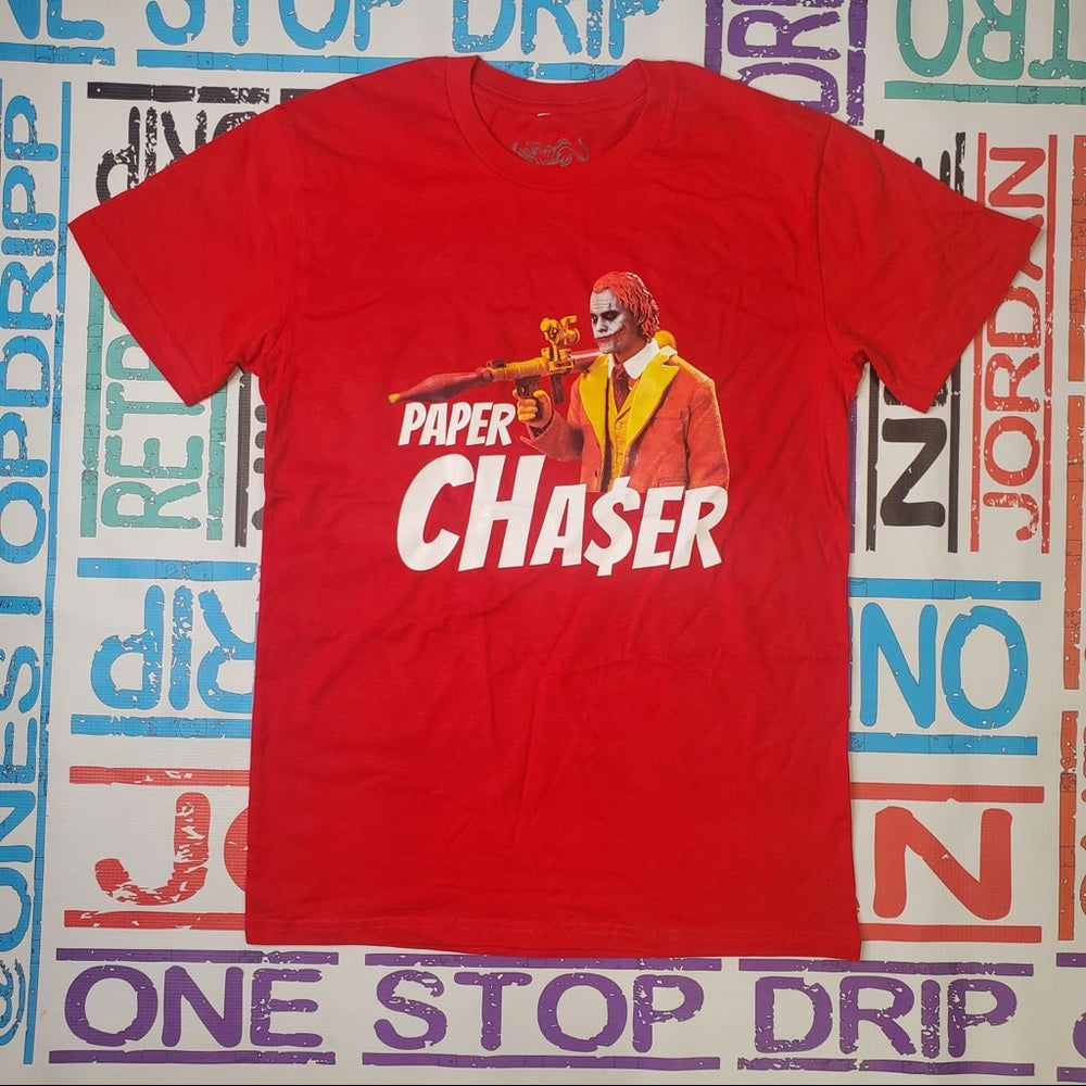 Paper chaser graphic tee Sz Various