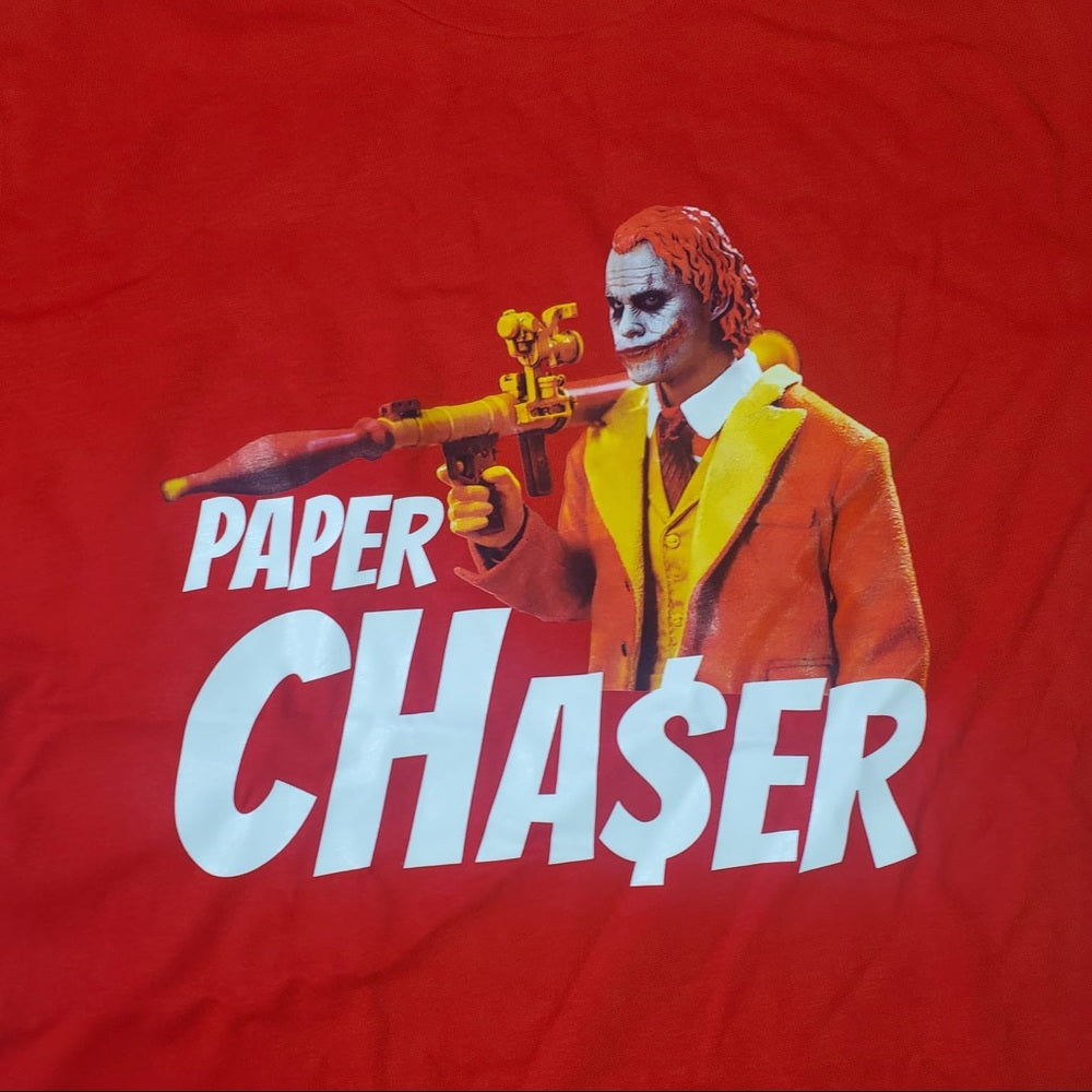 Paper chaser graphic tee Sz Various