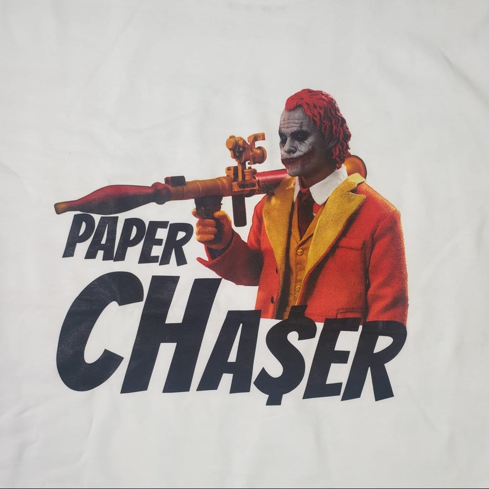 Paper chaser graphic tee Sz Various