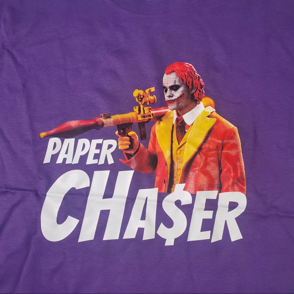 Paper chaser graphic tee Sz Various