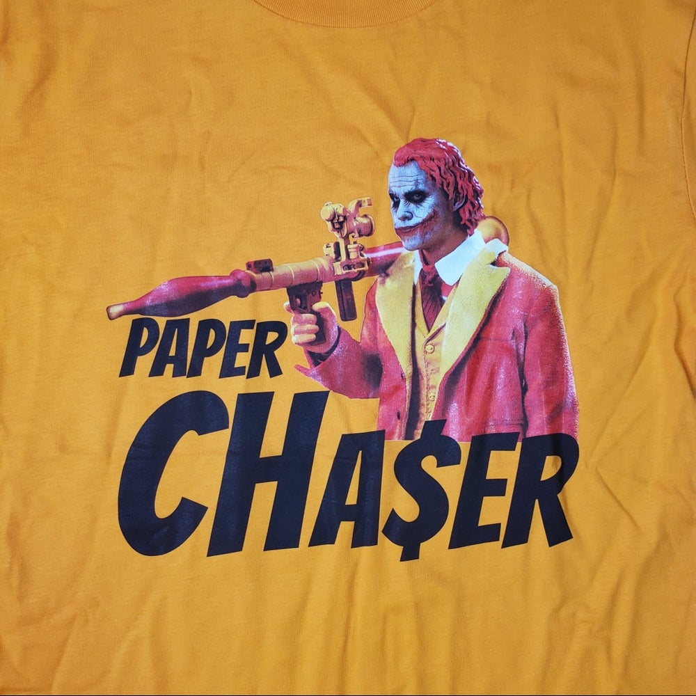 Paper chaser graphic tee Sz Various