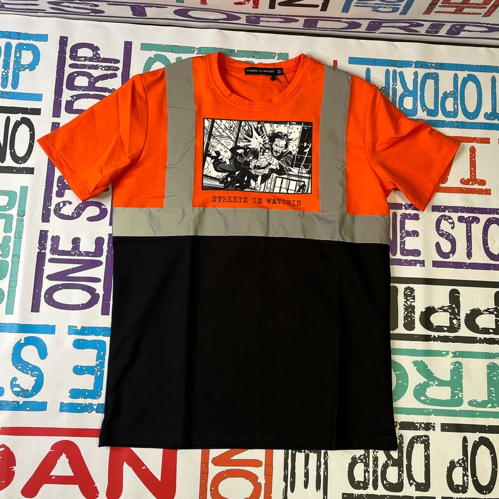 Streetz iz Watchin graphic tee Sz Various