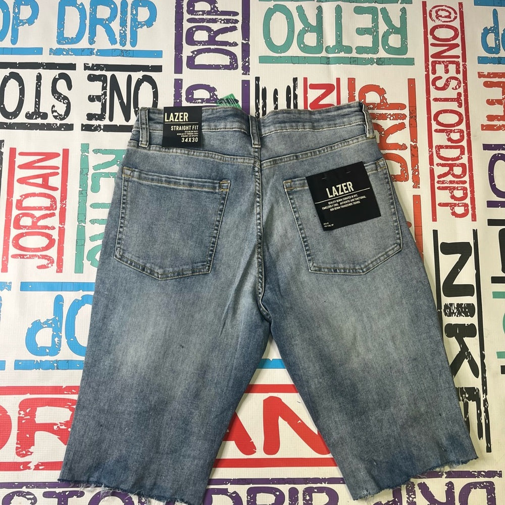 Sz 34 denim jean shorts