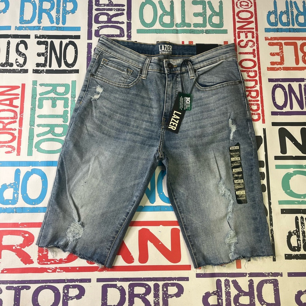 Sz 34 denim jean shorts