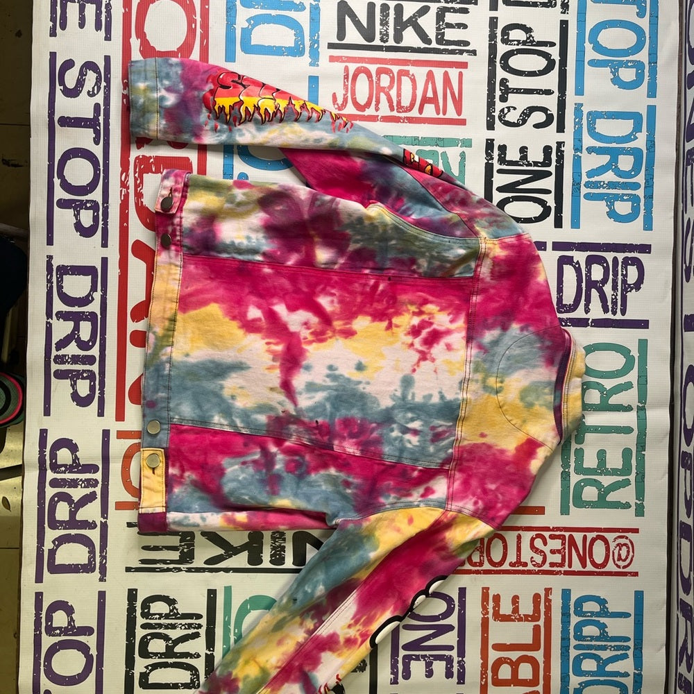 Sz various tye dye jacket cooper 9