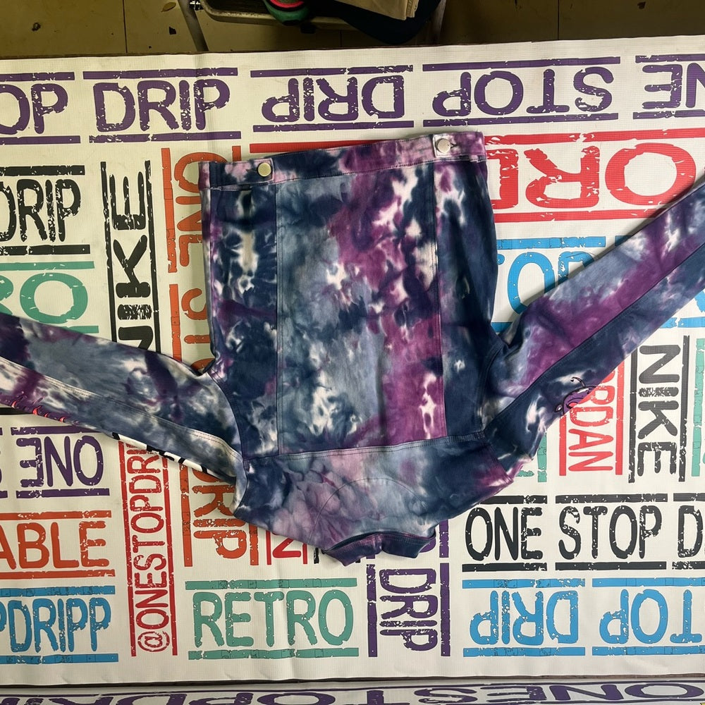 Sz various tye dye jacket cooper 9 purple
