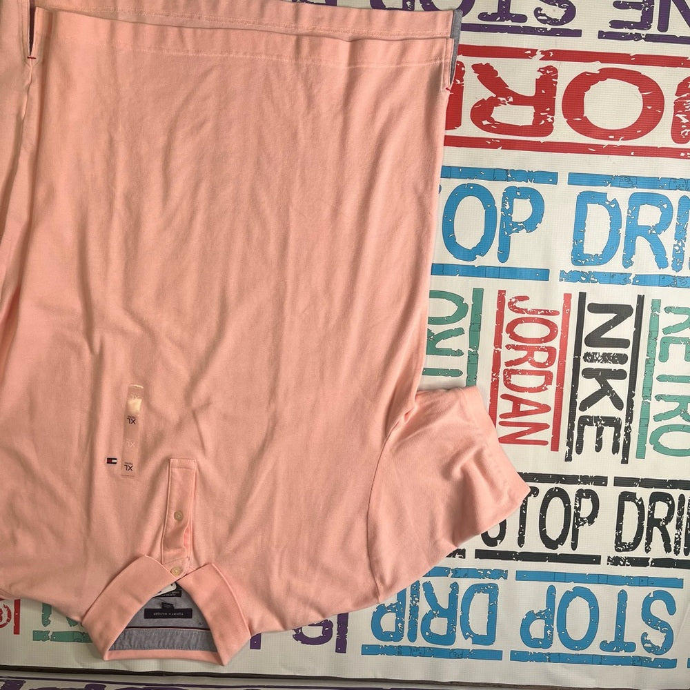Sz Xl pink polo Tommy Hilfiger casual shirt