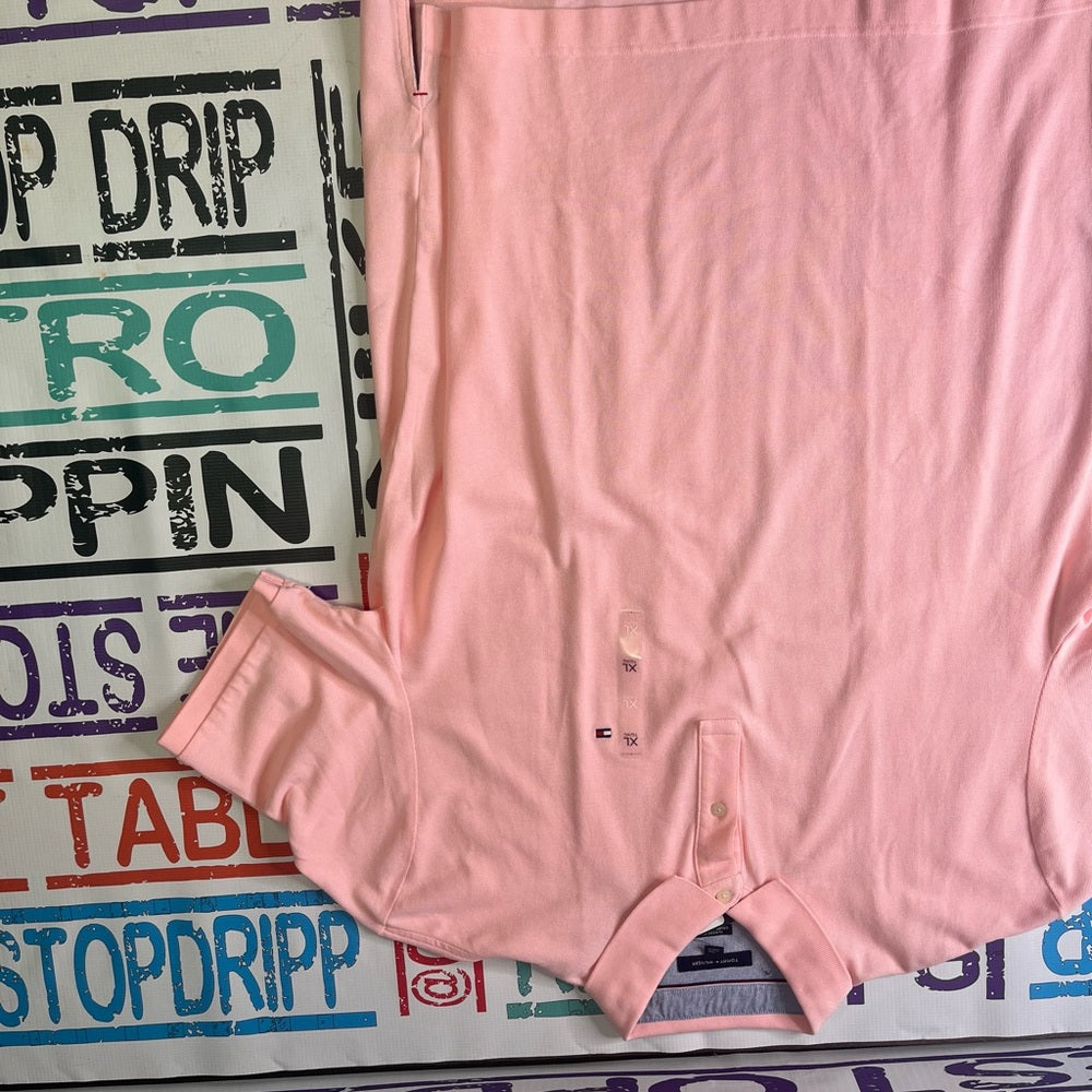 Sz Xl pink polo Tommy Hilfiger casual shirt