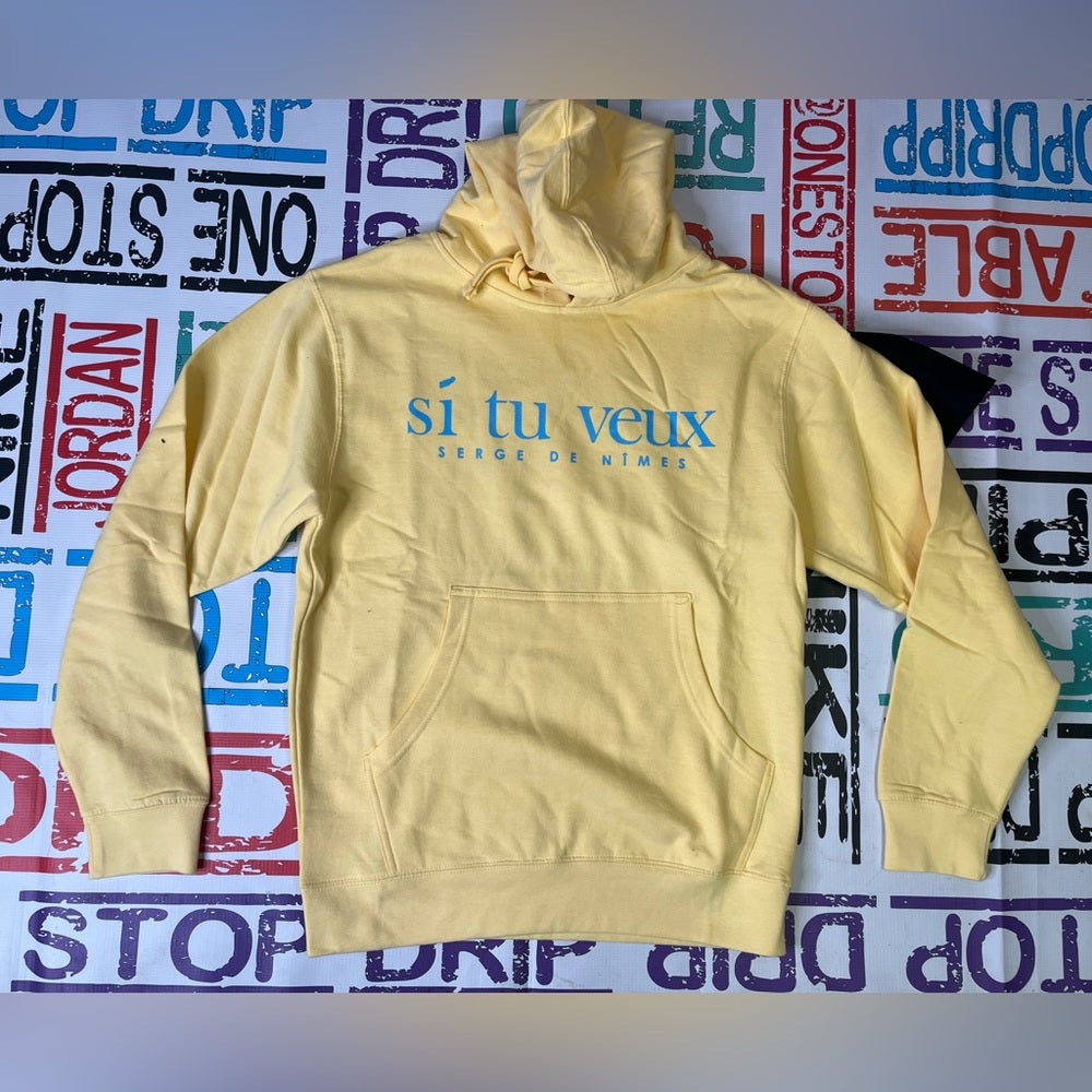 Sz Various Se tu veux hoodie light yellow