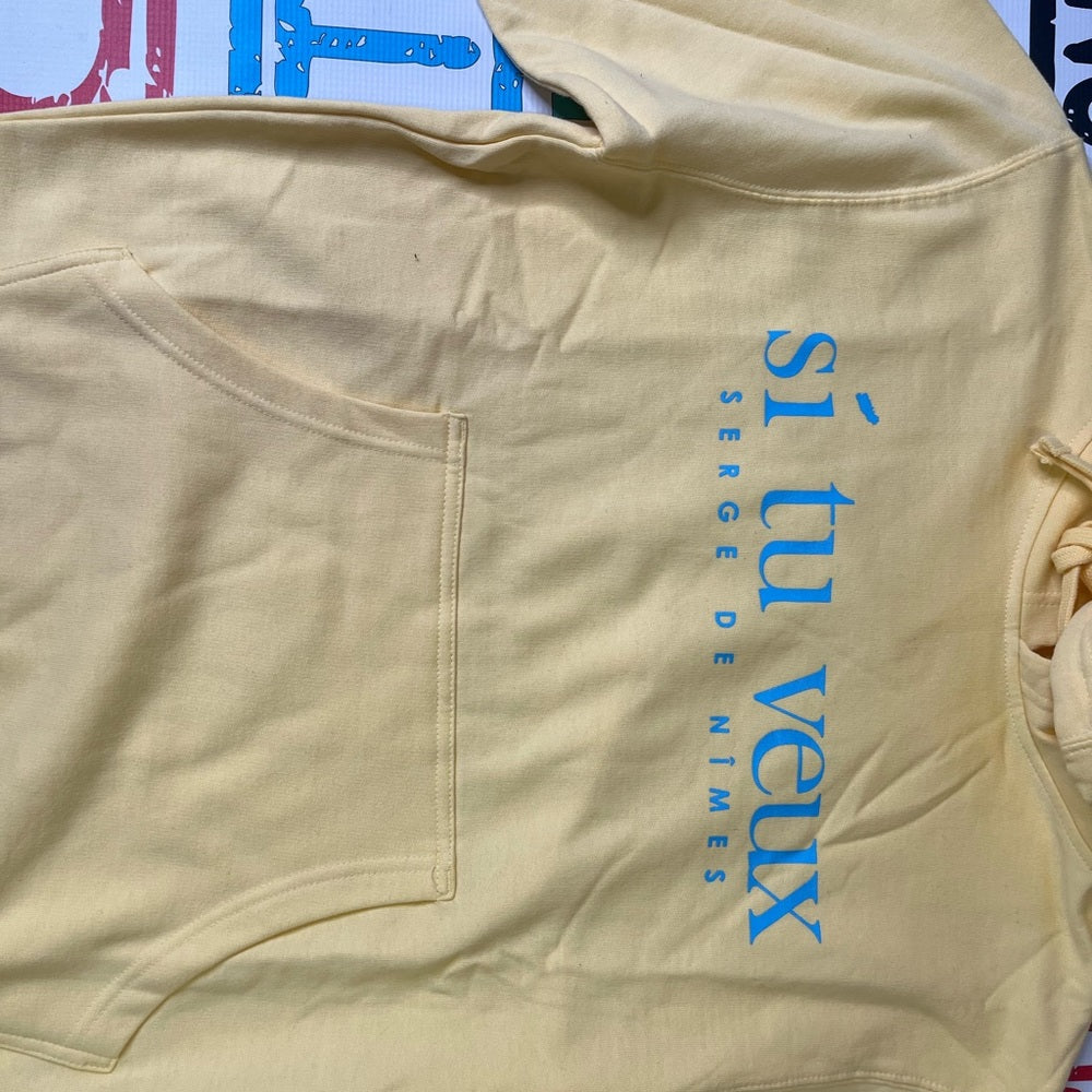 Sz Various Se tu veux hoodie light yellow