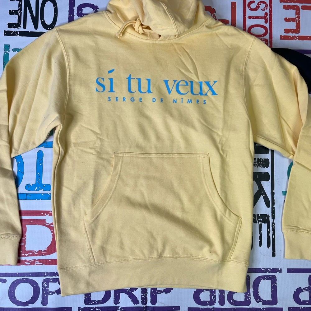 Sz Various Se tu veux hoodie light yellow