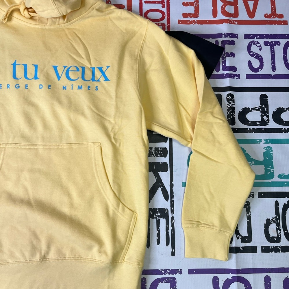Sz Various Se tu veux hoodie light yellow