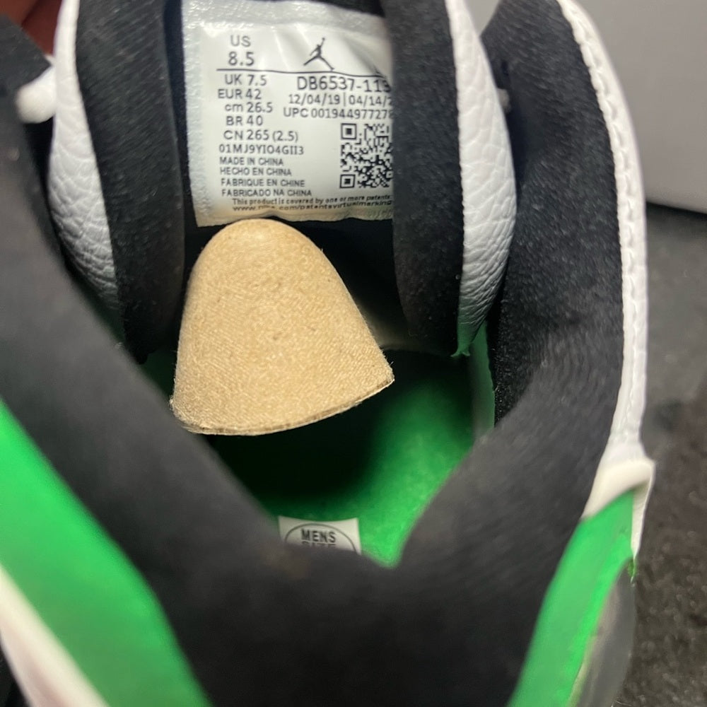 Sz 8.5 retro 13s green & white like new