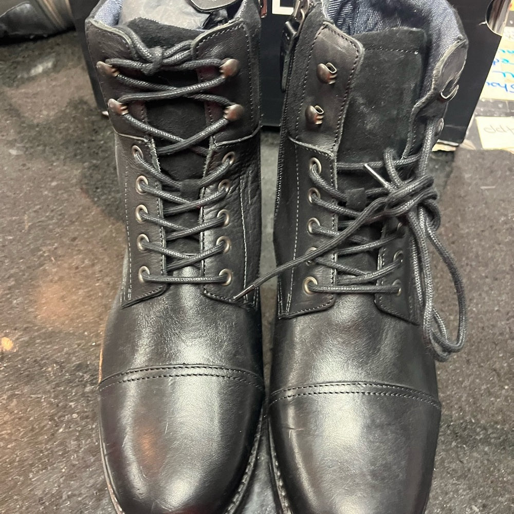 Sz 10 ALDO BOOTS BLACK