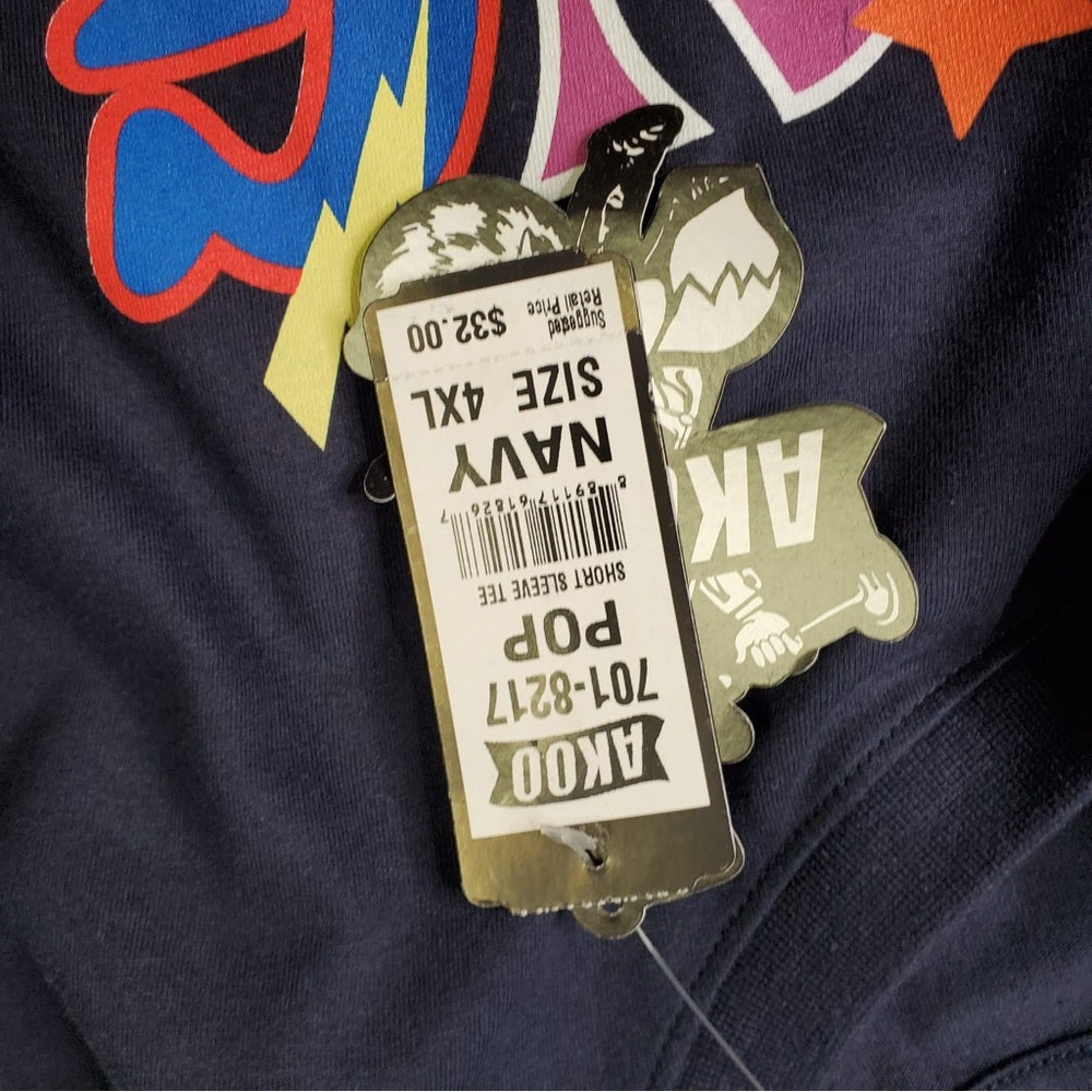 Sz 4xl akoo tee blue