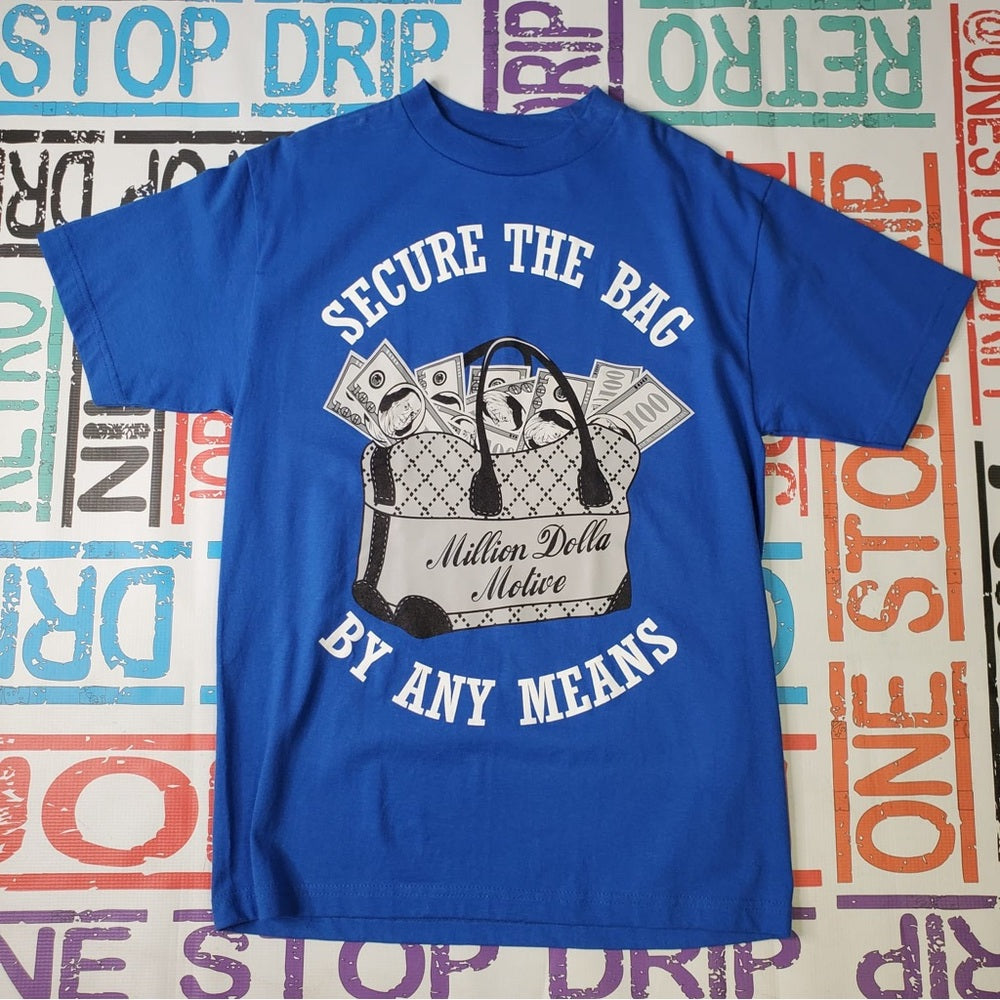 Secure the bag graphic tee Sz Various