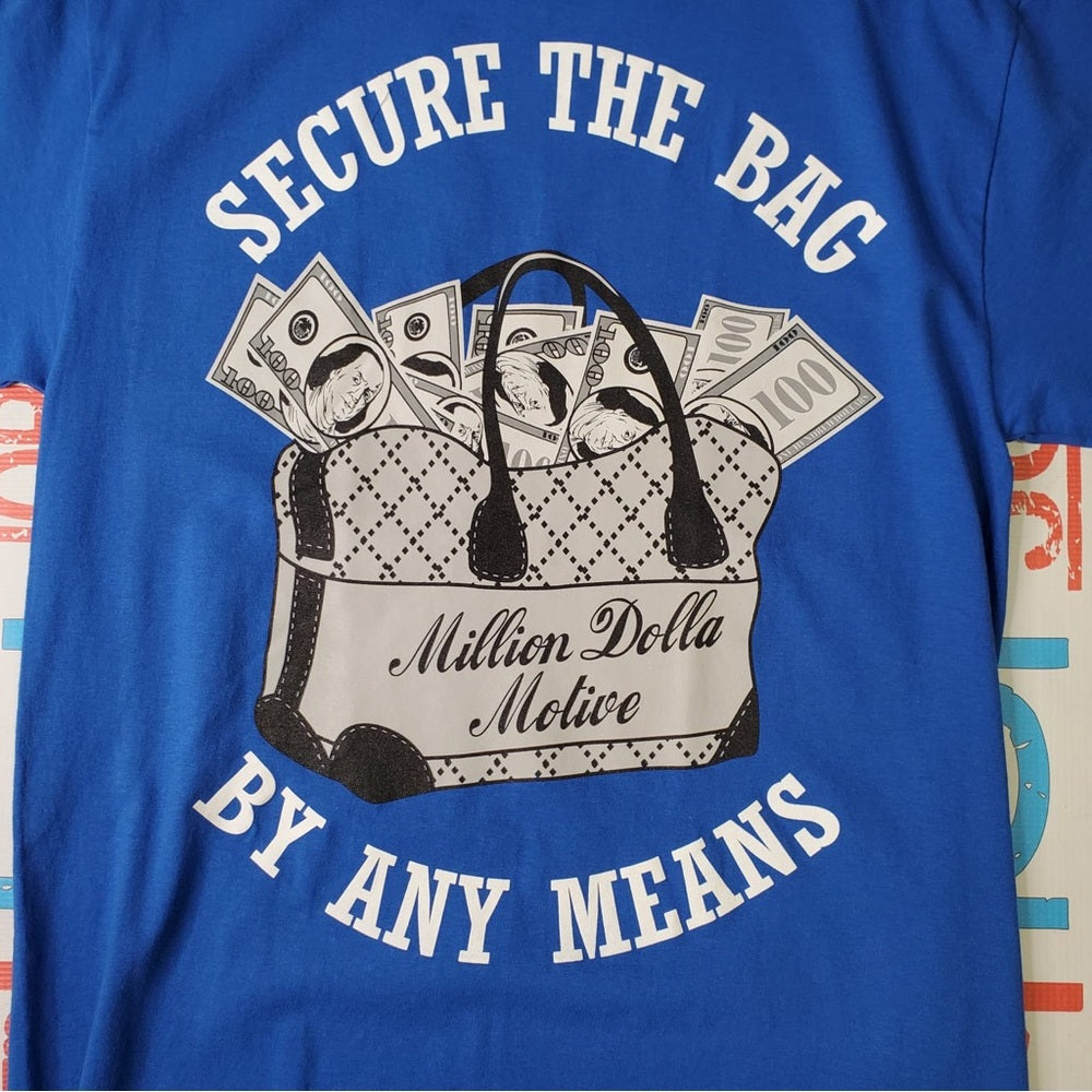 Secure the bag graphic tee Sz Various