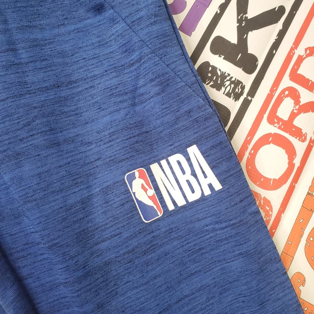 NBA men joggers blue medium
