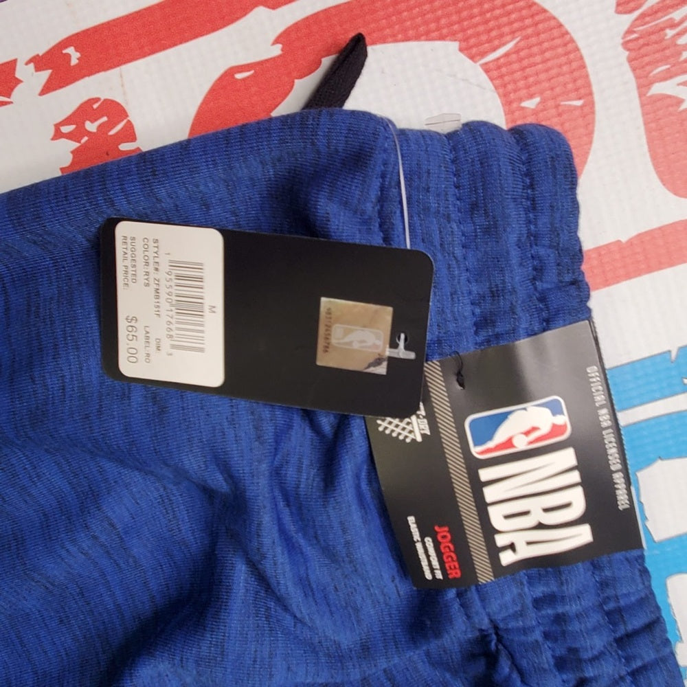 NBA men joggers blue medium
